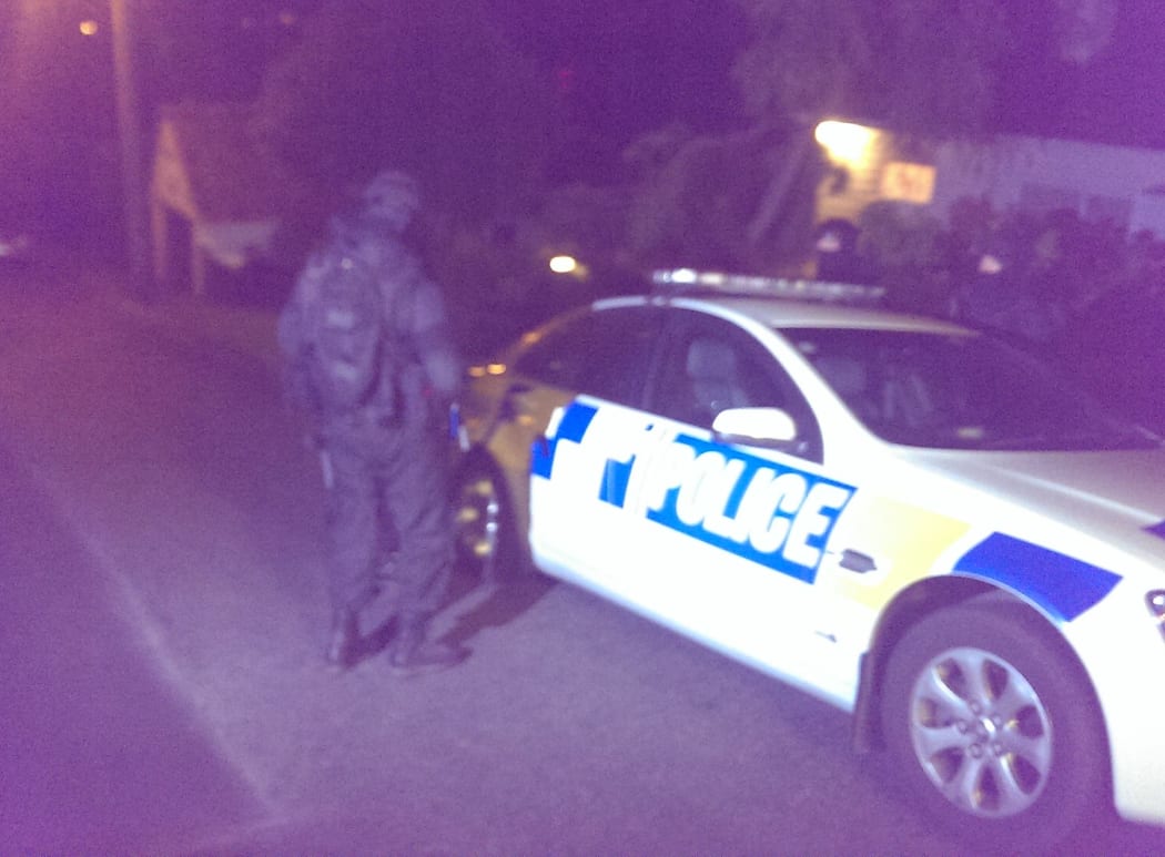 Armed Offenders Squad officers were sent to the scene.
