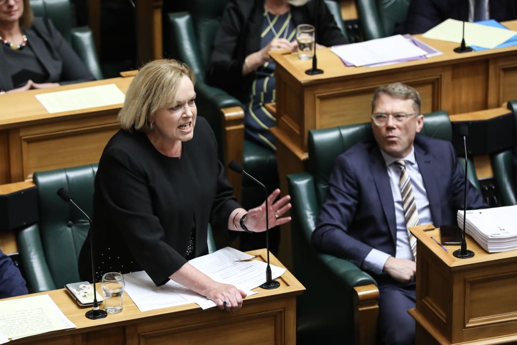 Judith Collins on the attack in debate