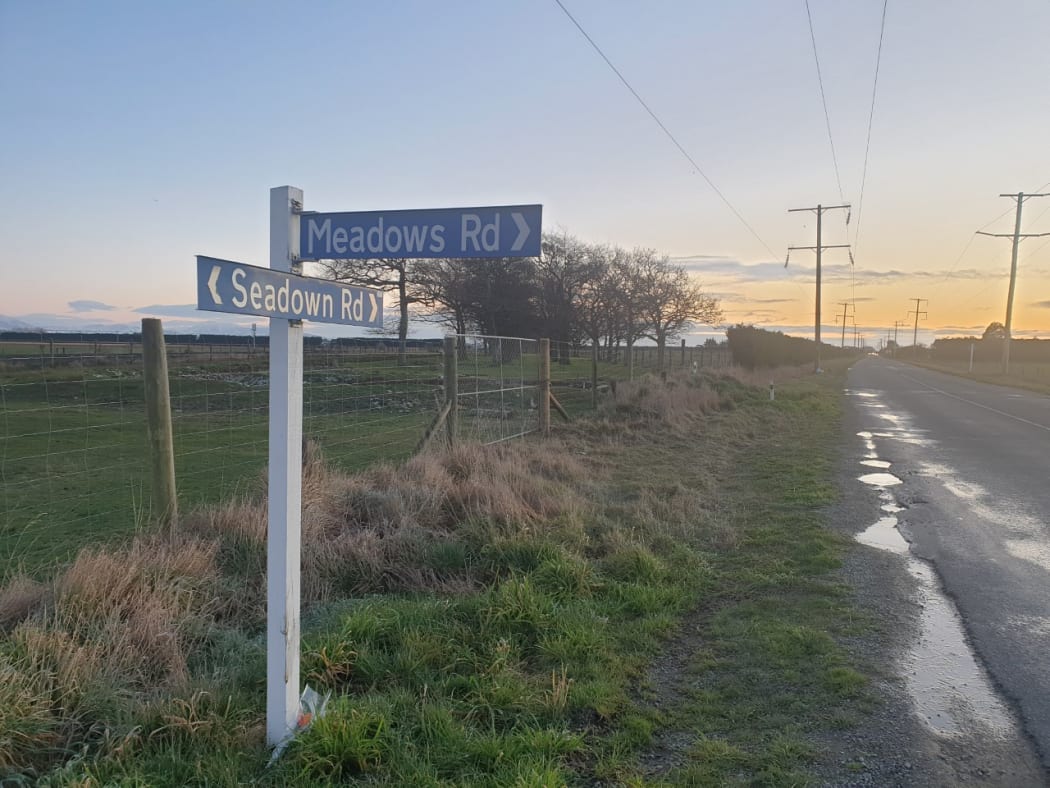 Five teenagers died when the car they were in crashed into a power pole at the intersection of Seadown Road and Meadows Road in Washdyke, near Timaru, on Saturday 7 August 2021