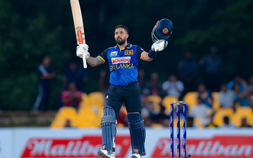 Kusal Mendis of Sri Lanka.