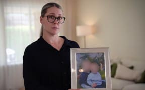 Sophie Tilley's son was mistakenly handed over to the grandfather of another child by Bangor First Steps Learning Academy. (ABC News: Jak Rowland )