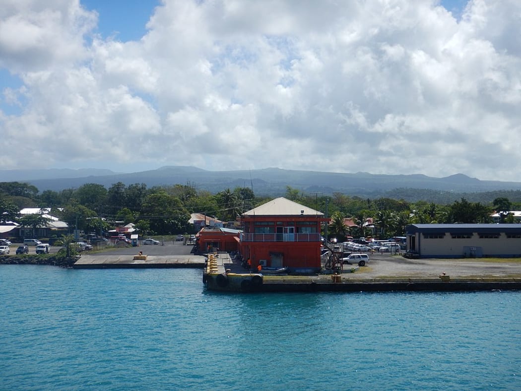 Salelologa wharf, Savaii, Samoa
