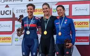 Nicole Murray won gold in the Time Trial in Elzach