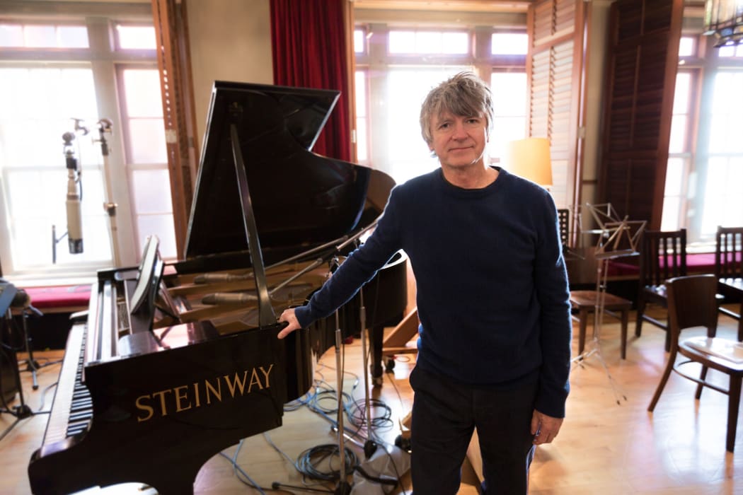 Neil Finn at Roundhead Studios.