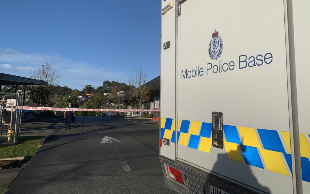 The scene a day after an attack on customers at restaurants on Corinthian Drive, Albany, 20 June 2023.
