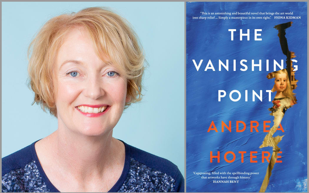 Author image and book cover
