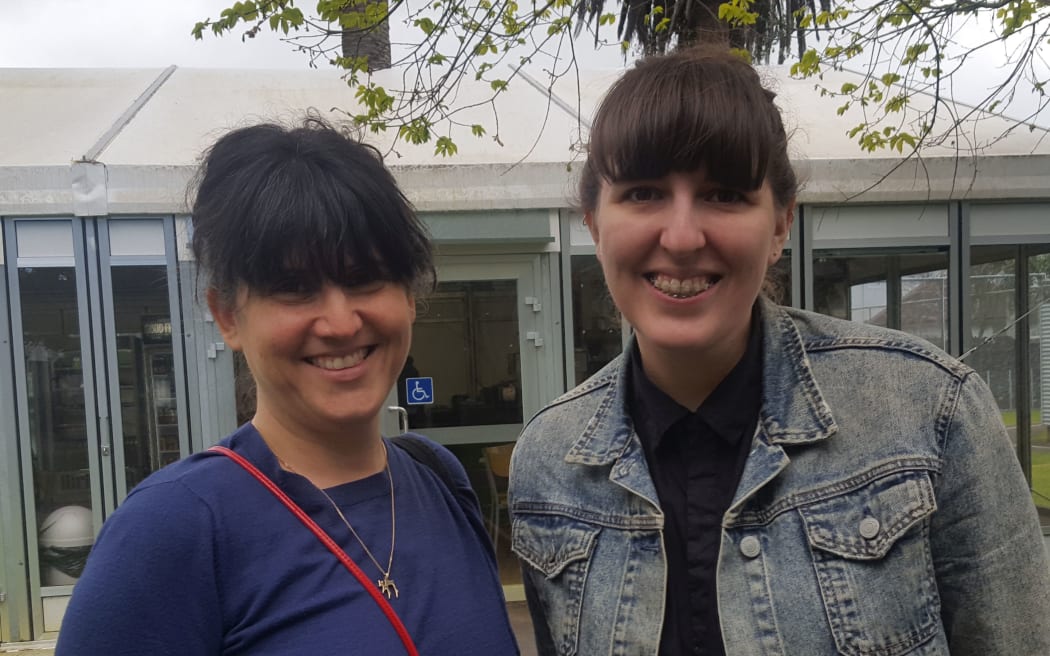 Mia Silverman, left, and Natalie Murr.