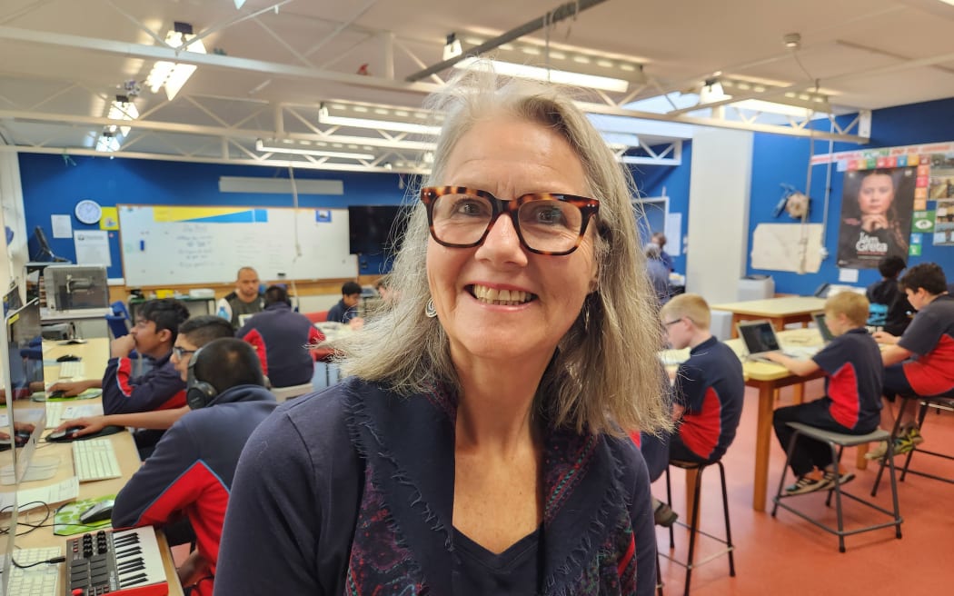 Newlands Intermediate principal Angela Lowe.