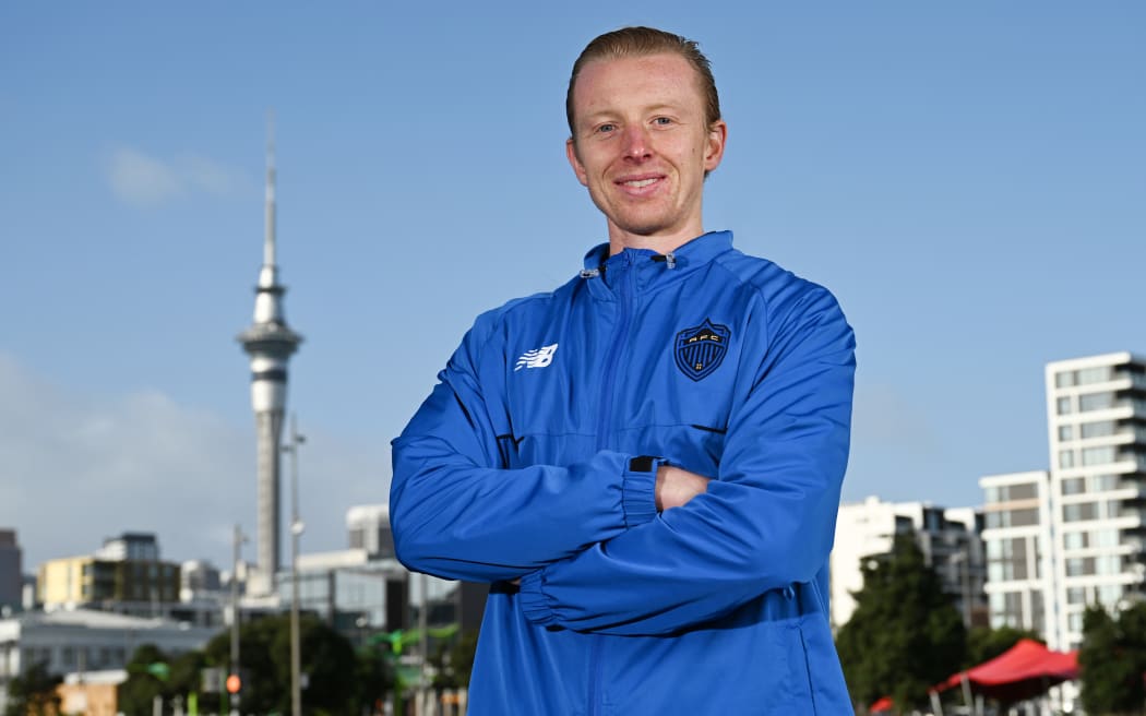 Auckland FC A-League player Francis De Vries.