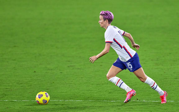 United States forward Megan Rapinoe