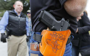 A law allowing the open carrying of guns took effect in Texas in 2016.