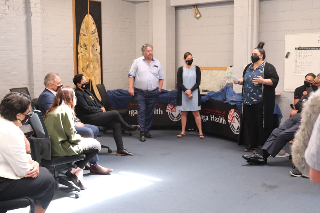 Turanga Health staff speak to the prime minister, ministers and MPs.