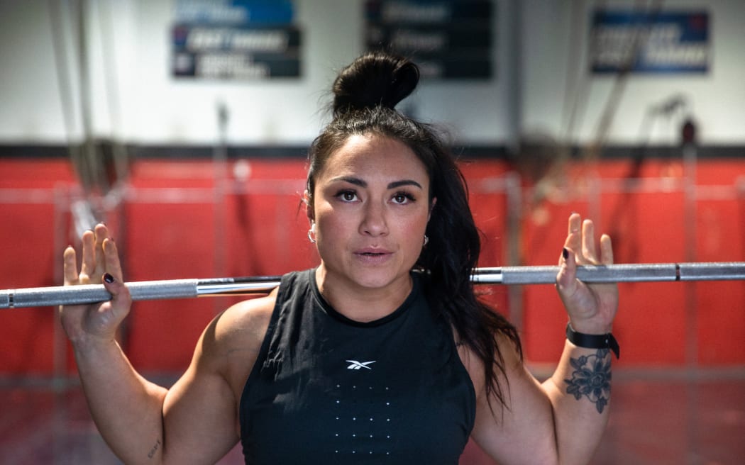 Weightlifter Megan Signal