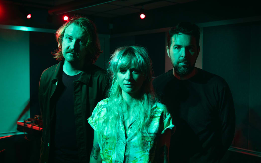 Half Hexagon - from left to right: James Milne, Yolanda Fagan, Julien Dyne.