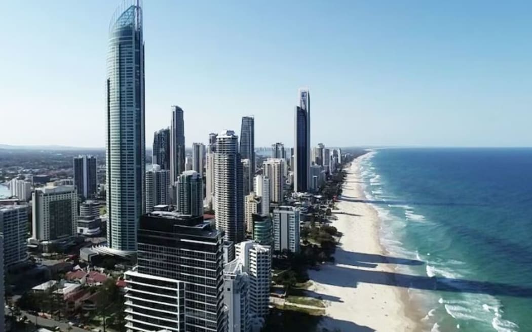 The beach separates a lot of real estate from the ocean.