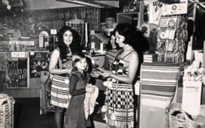 Maia Nuku as a child in London.