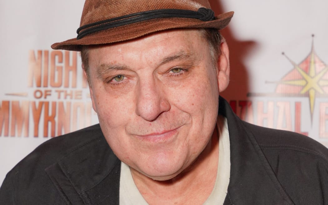 Tom Sizemore attends the world premiere red carpet for "Night of the Tommyknockers" at the Fine Arts Theatre on November 19, 2022 in Beverly Hills, California. His death from an aneurysm was announced on 4 March 2023.