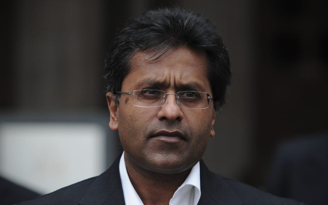 Former IPL chairman Lalit Modi.