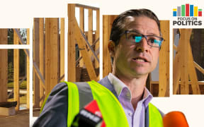 Focus on Politics: Chris Penk and house under construction.