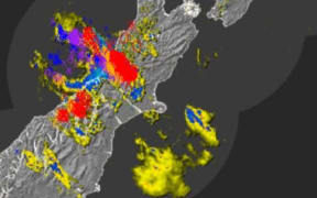 The West Coast has been hit by around 1500 lightning strikes this morning.