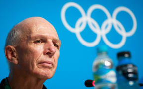 Sir Gordon Tietjens at the Rio Olympics.
