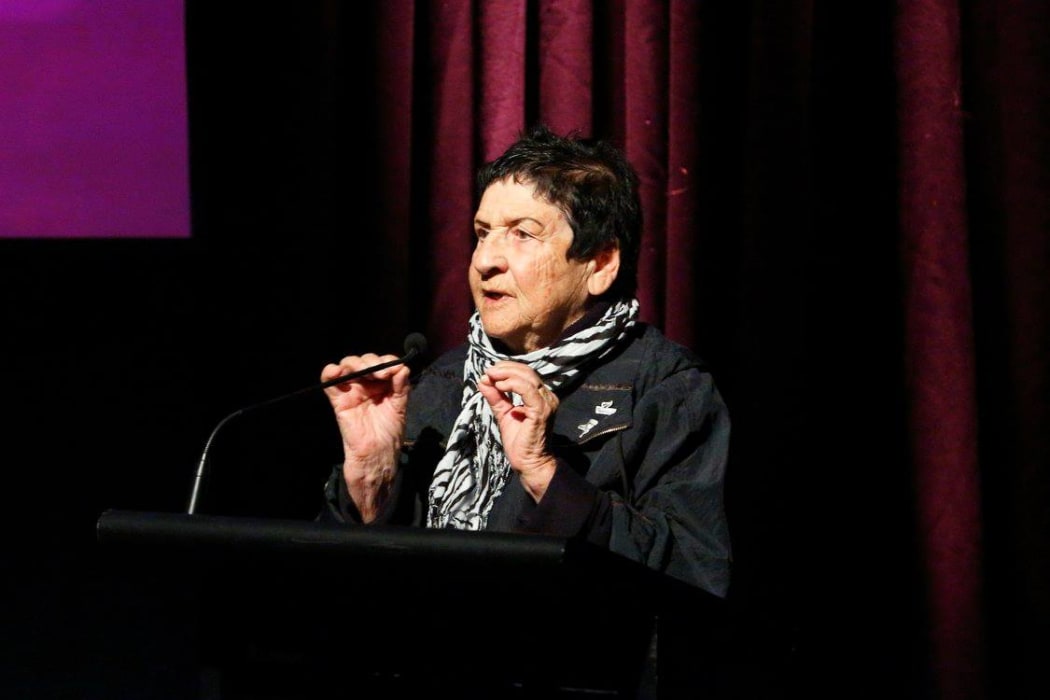 Marti Friedlander at the opening night of the Doc Edge Festival 2016.