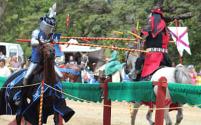 jousting in Upper Hutt