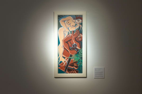 Pauline Yearbury. Exhibition Te Ao Hurihuri at Wairau Maori Art Gallery