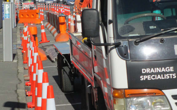 Road works are a daily irritation