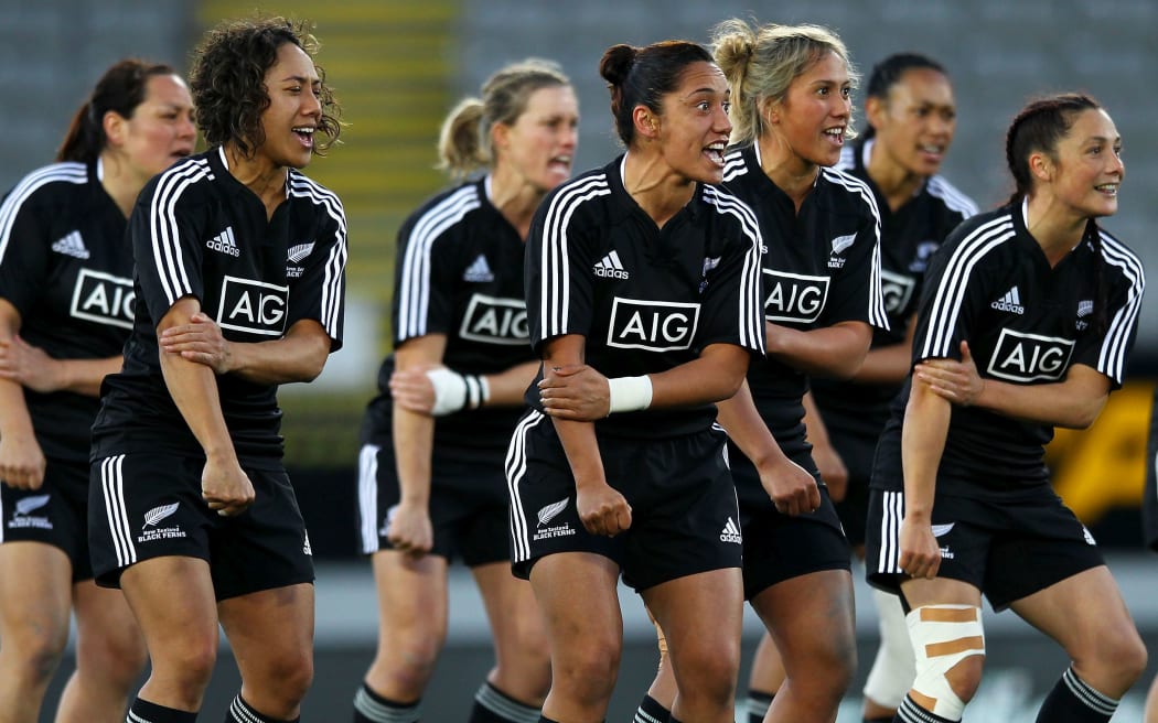 Black Ferns perform the haka