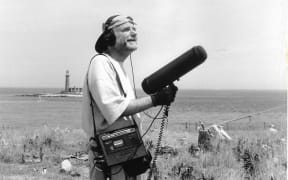 Metzner recording on Great Gull Island, CT.