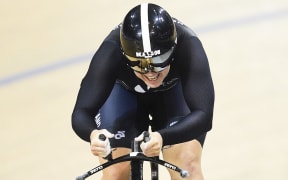 Sprint cyclist Stephanie McKenzie.