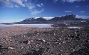 Lake Fryxell in Antarctica