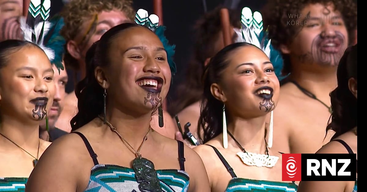 'Me tū kaha': Rangatahi lead the way at national kapa haka competition