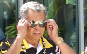 Cook Islands Prime Minister Henry Puna