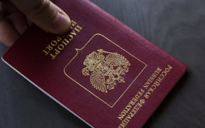 Russian passport.