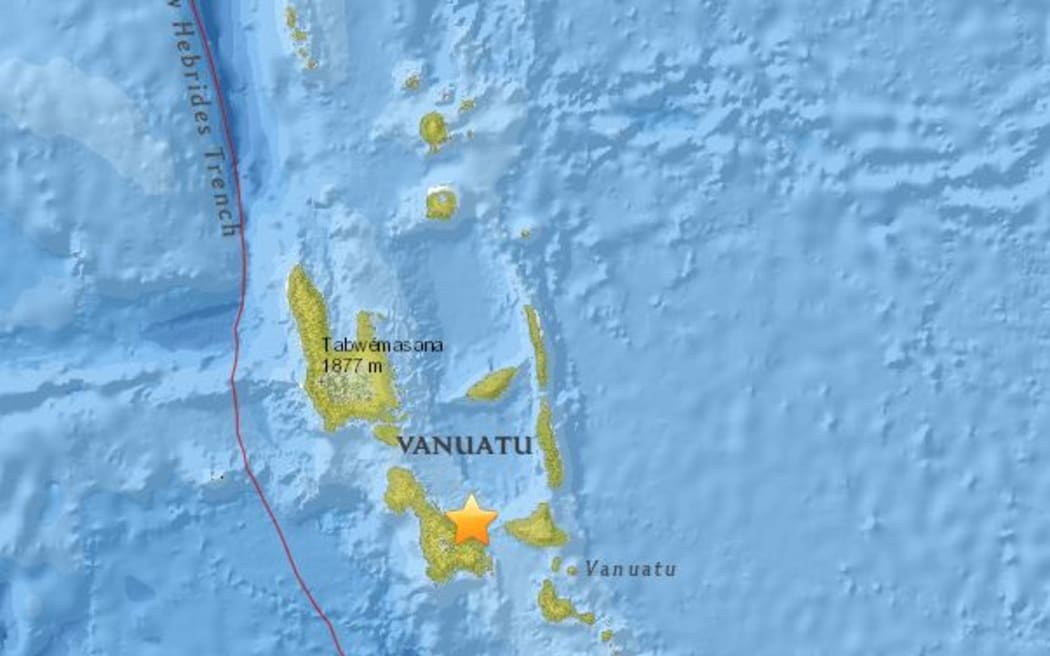 7.3 quake off Vanuatu
