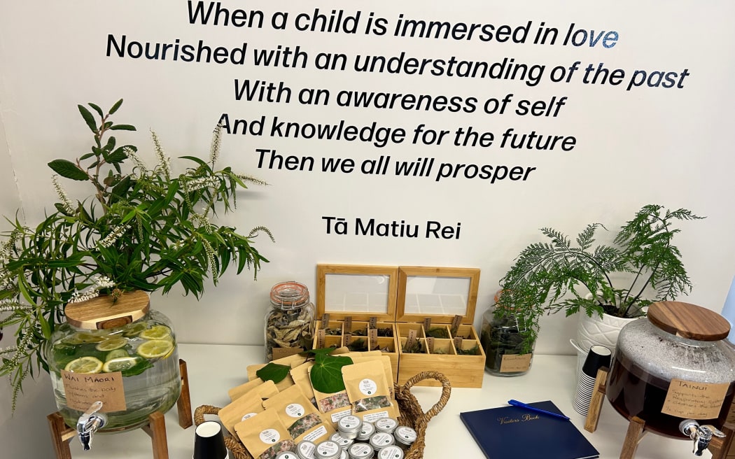 A display at Te Puna Wairua.