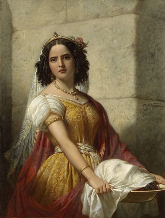 Salome with the head of John the Baptist