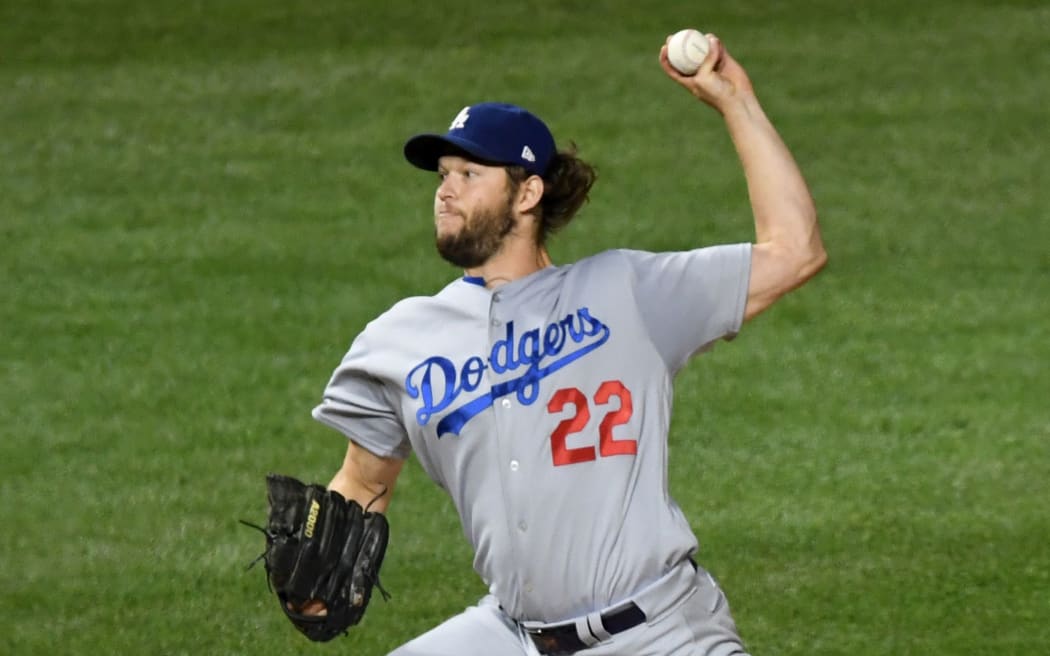 Los Angeles Dodgers starting pitcher Clayton Kershaw