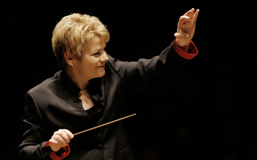 American conductor Marin Alsop