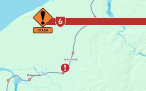 West Coast bus crash site