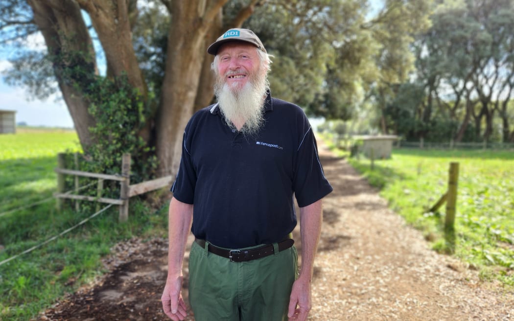Taranaki Jersey cow breeder and dairy farmer Cliff Shearer
