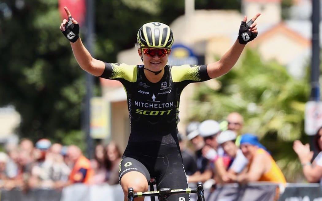 NZ cyclist Georgia Williams.