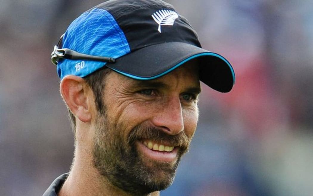 Man of the match Grant Elliott.