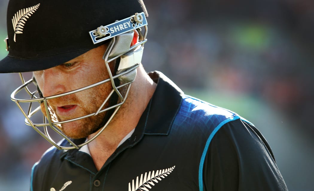 The Black Caps captain Brendon McCullum.