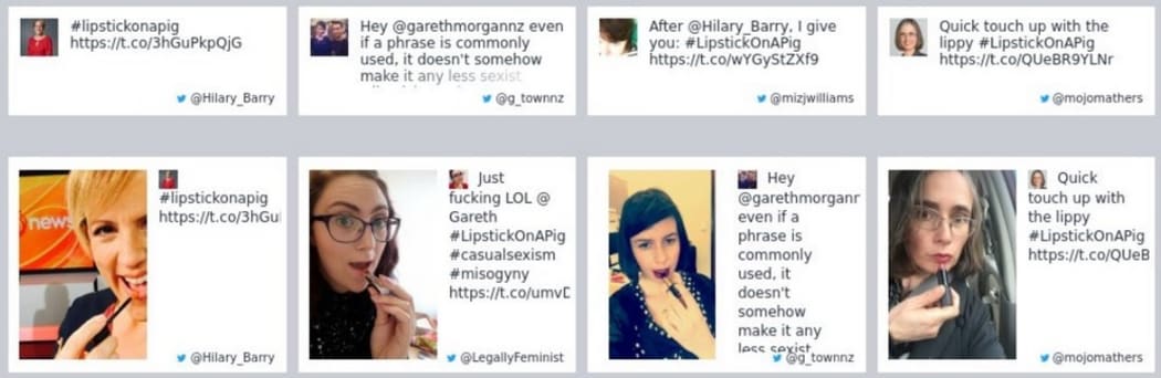 #lipstickonapig trending on Twitter