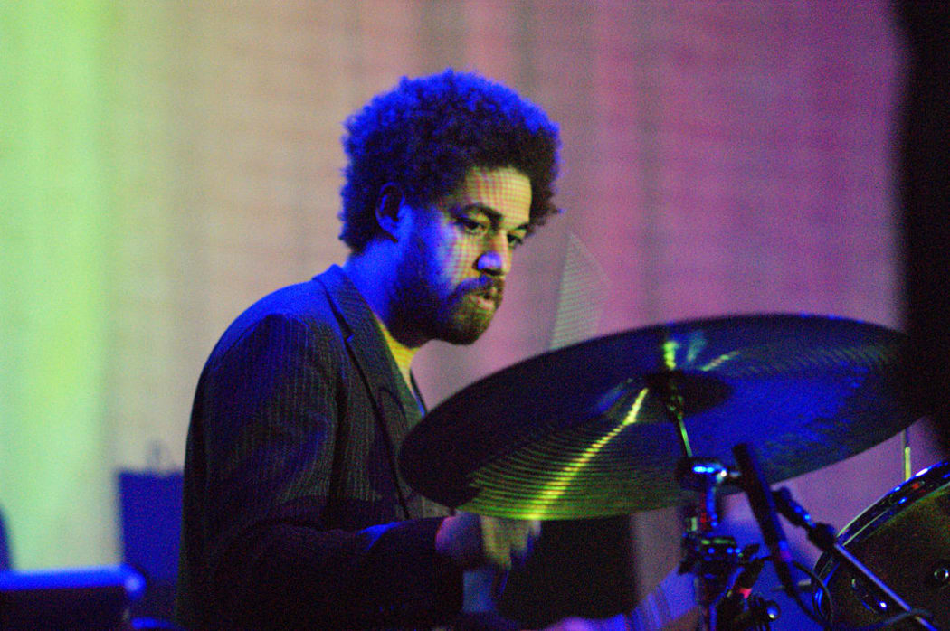 Danger Mouse (Brian Burton) playing with Broken Bells in 2010