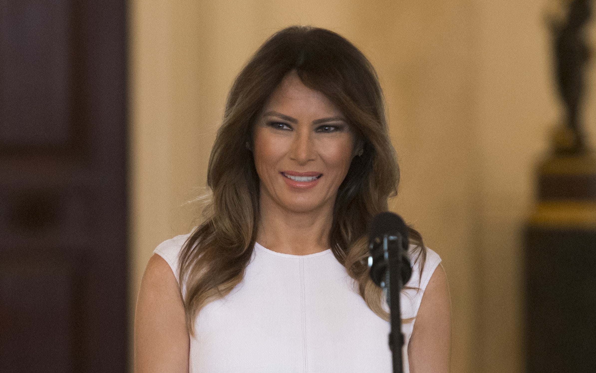 US First Lady Melania Trump.