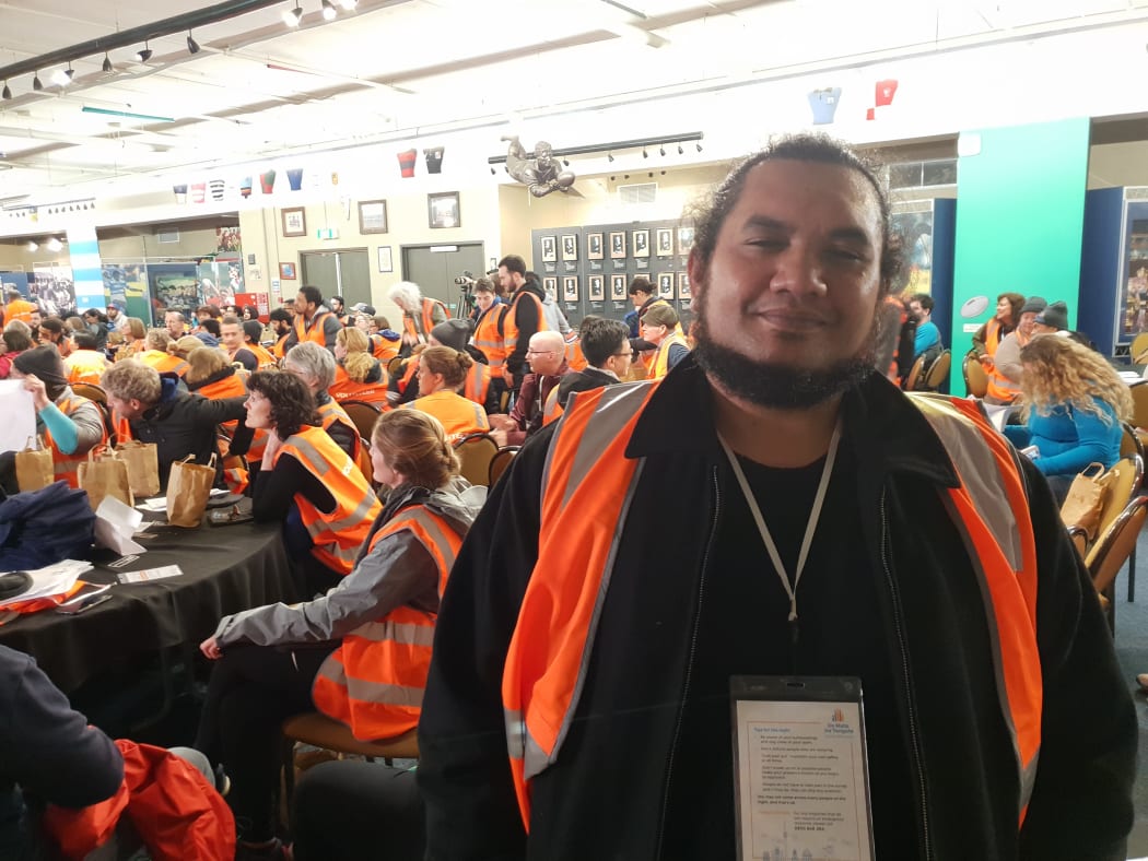 Housing First peer support worker Rob Smith